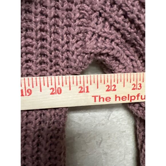 Lucky Brand Women's Brown Knit Long Sleeve Crew Neck Sweater Plus Size 2X Winter - Picture 6 of 7